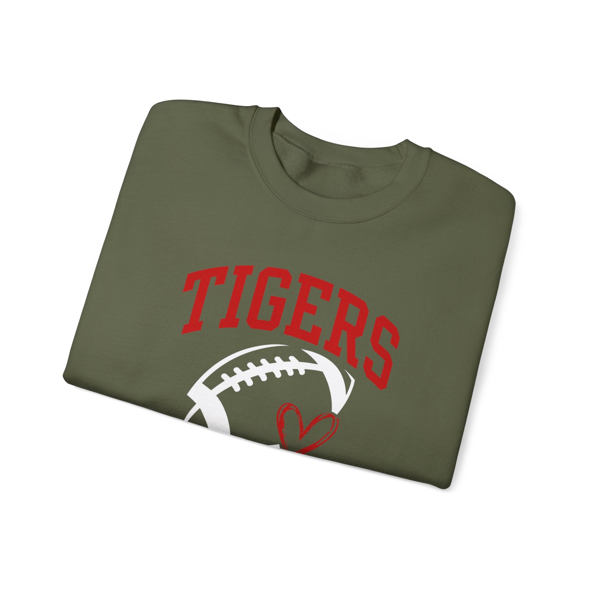 Tigers Football Crewneck Sweatshirt/Game Day Spirit Wear