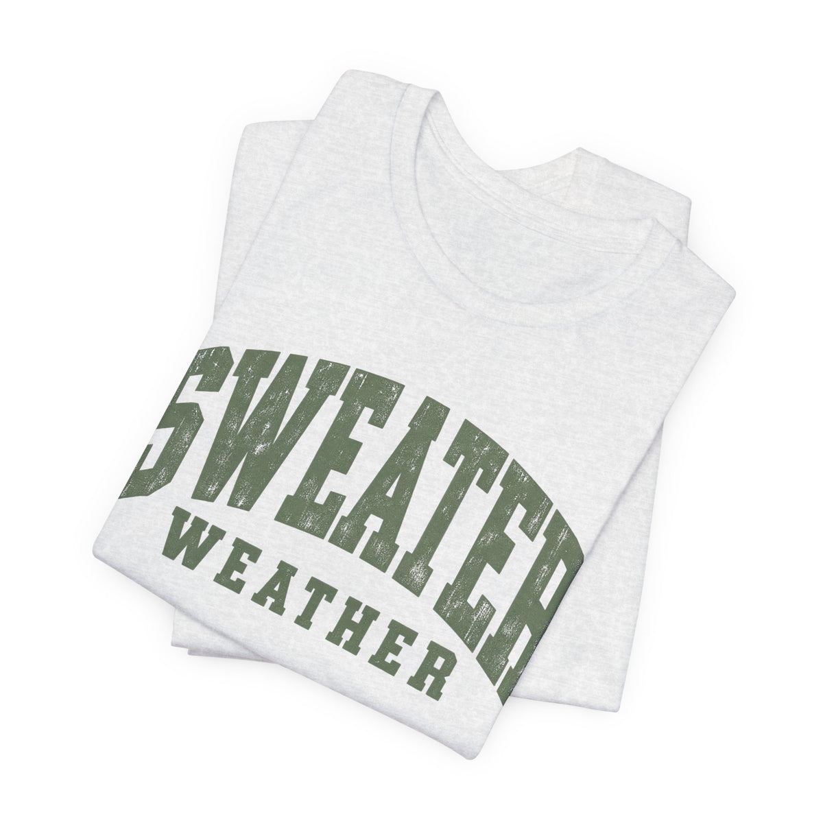 Sweater Weather T-Shirt - Vintage Collegiate Fall Tee