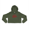 Tigers Football Women's Cropped Hoodie