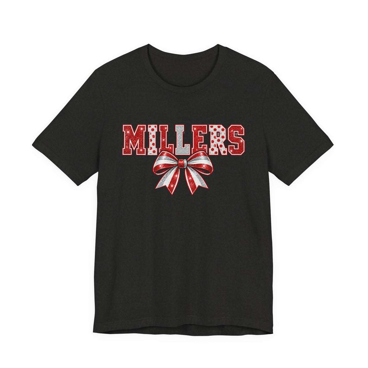 Millers Red & Silver Bow Unisex Tee