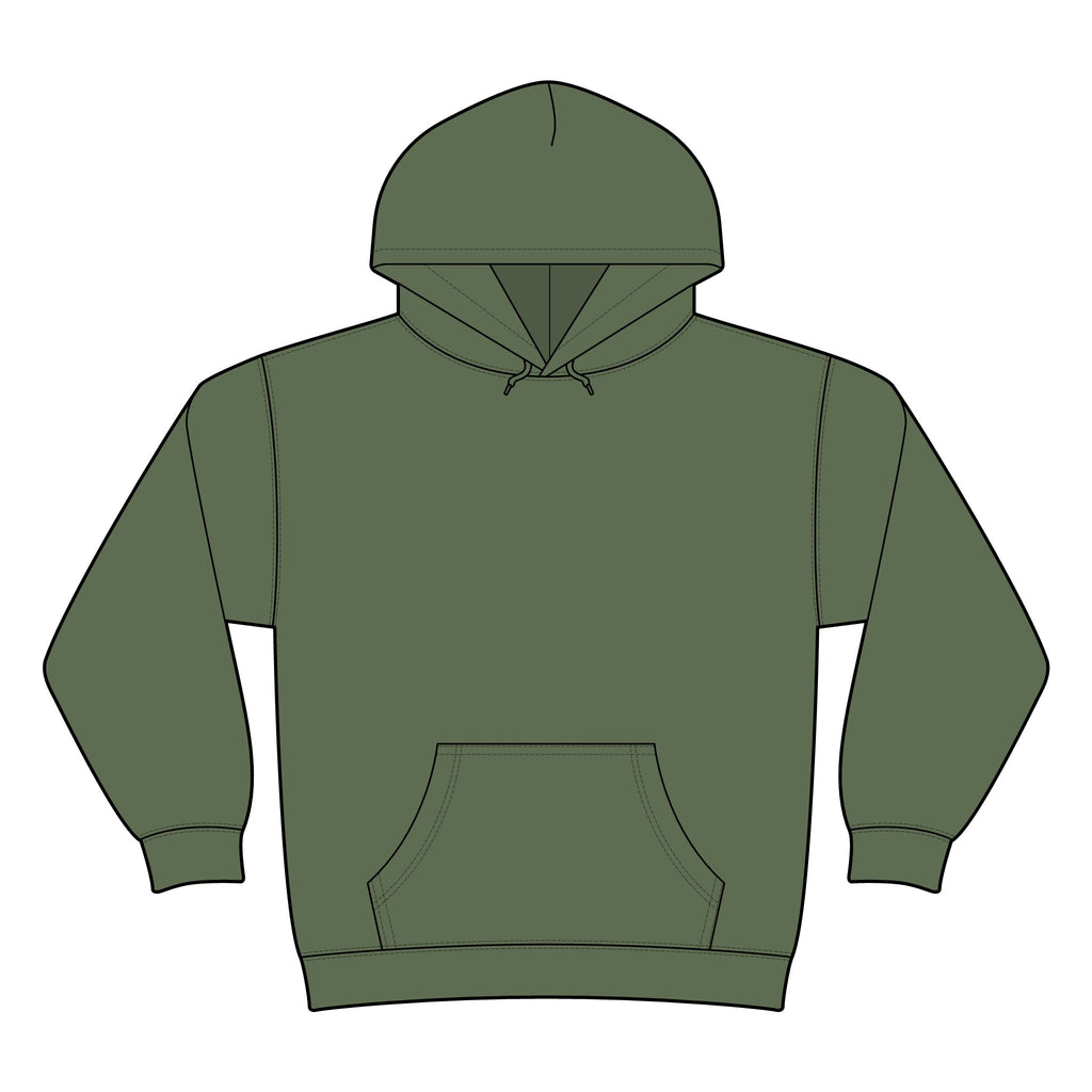 Tigers Script Camo Hoodie - Red Classic Script Pullover