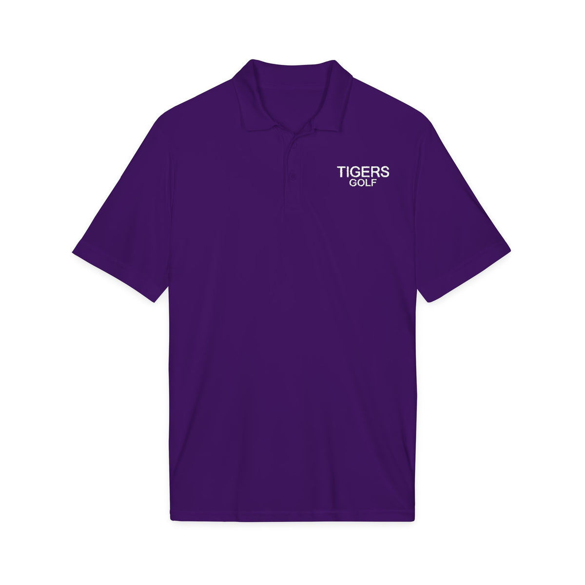 Tigers Golf Embroidered Polo - YOUR game, YOUR colors