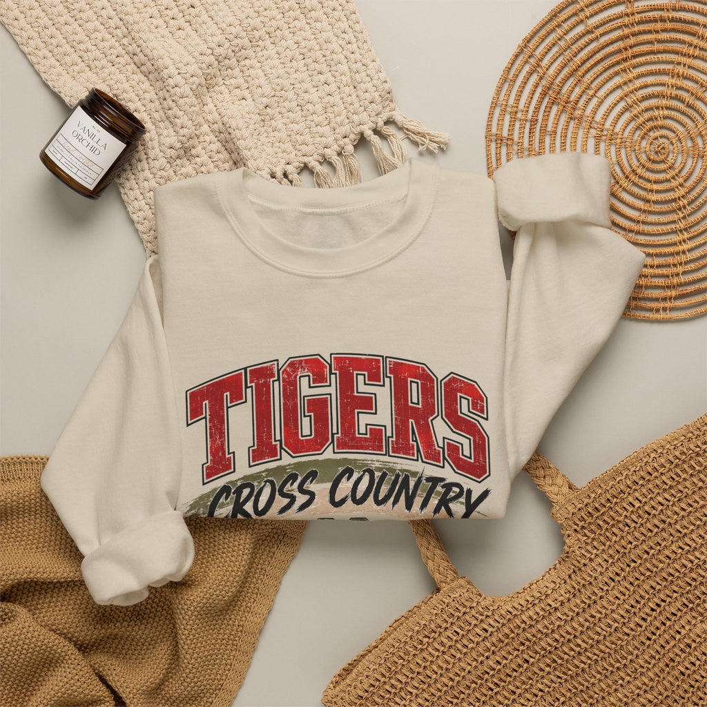 Tigers Cross Country Crewneck Sweatshirt
