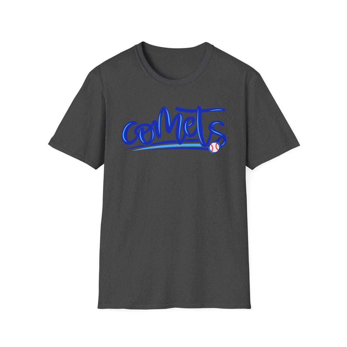 Comets Baseball Softstyle Tee