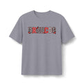 Broncos Mixed-Print Tee - Red, Black & White School Spirit