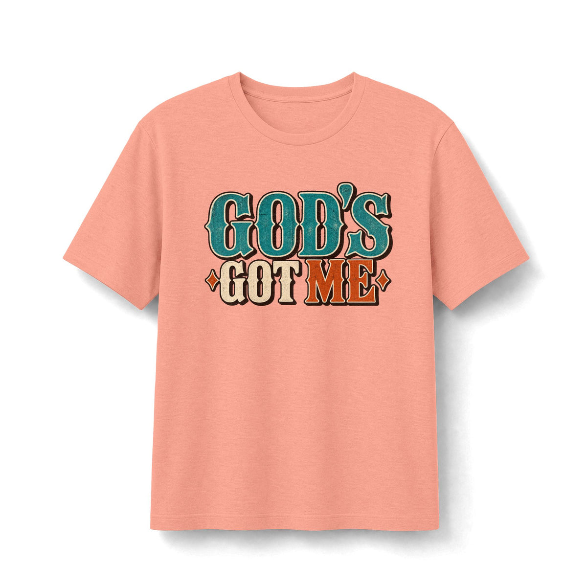 God's Got Me Retro Christian T-Shirt