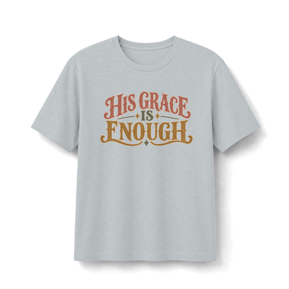 His Grace Is Enough Retro T‑Shirt