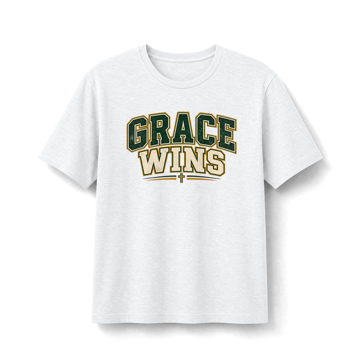 Grace Wins Vintage Christian T-Shirt