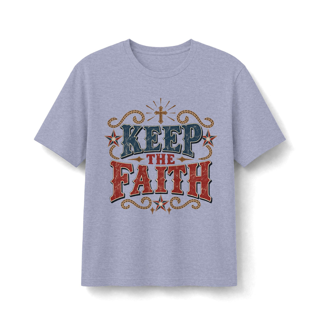Keep The Faith Retro Christian T-Shirt
