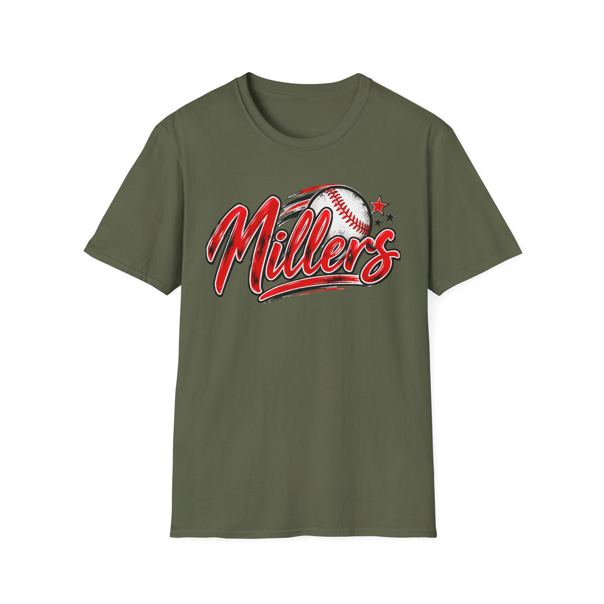 Millers Baseball Softstyle Tee
