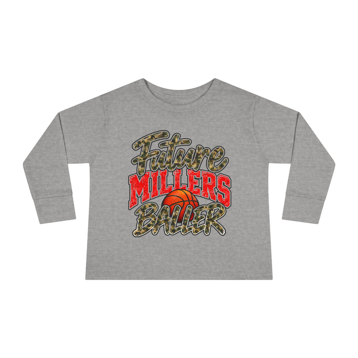 Future Millers Baller Toddler Long Sleeve Tee