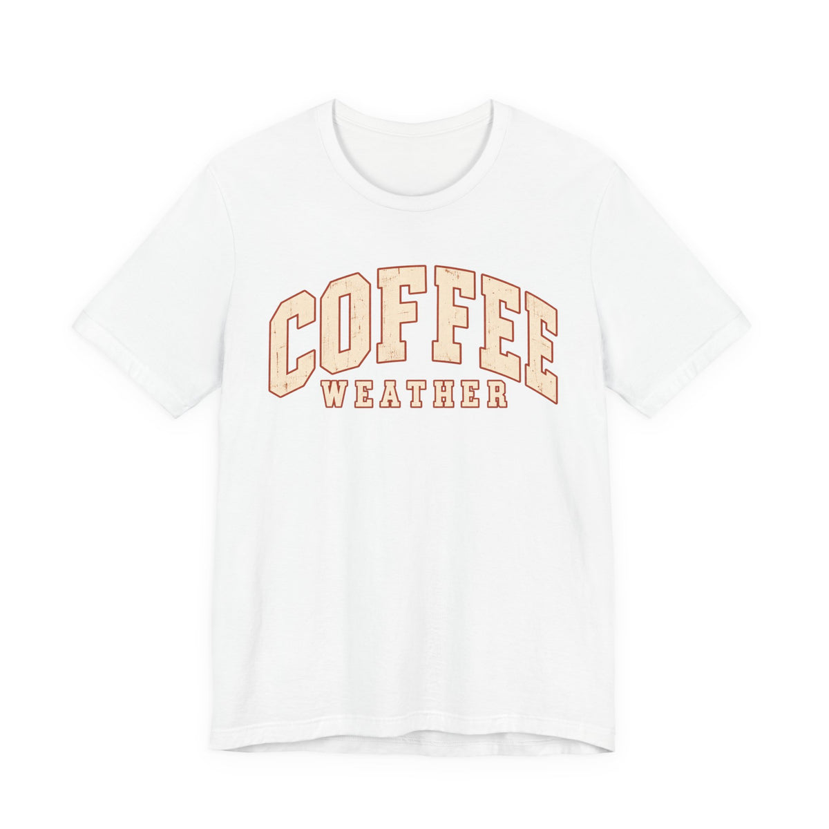Coffee Weather T-Shirt - Vintage Collegiate Fall Graphic Tee