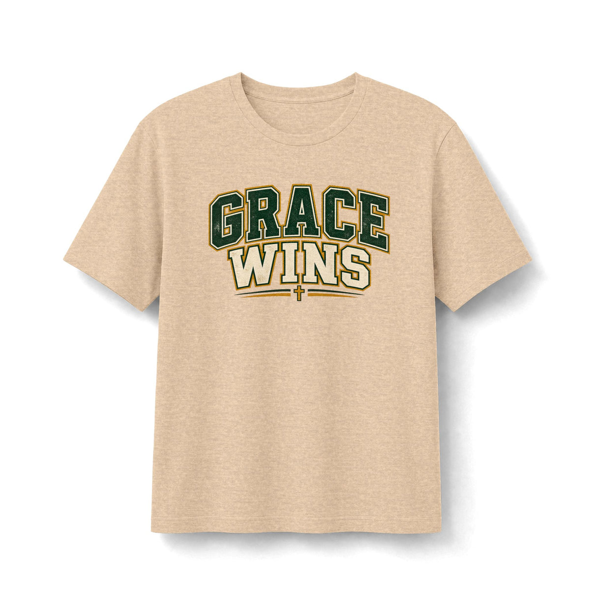 Grace Wins Vintage Christian T-Shirt