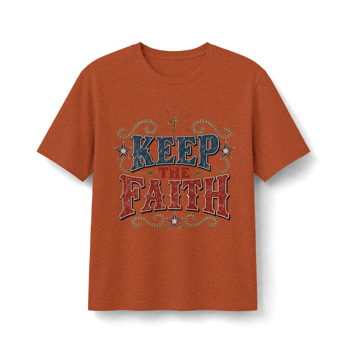 Keep The Faith Retro Christian T-Shirt