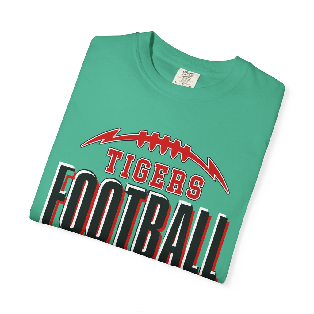 Tigers Football Comfort Colors Tee