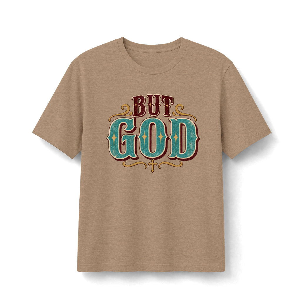 But God Vintage Western Faith Tee