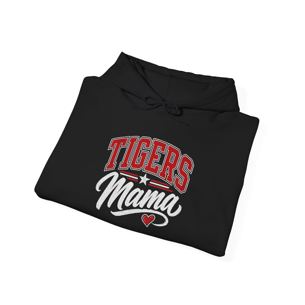 Tigers Mama Hoodie/ Vintage Script Game Day Sweatshirt