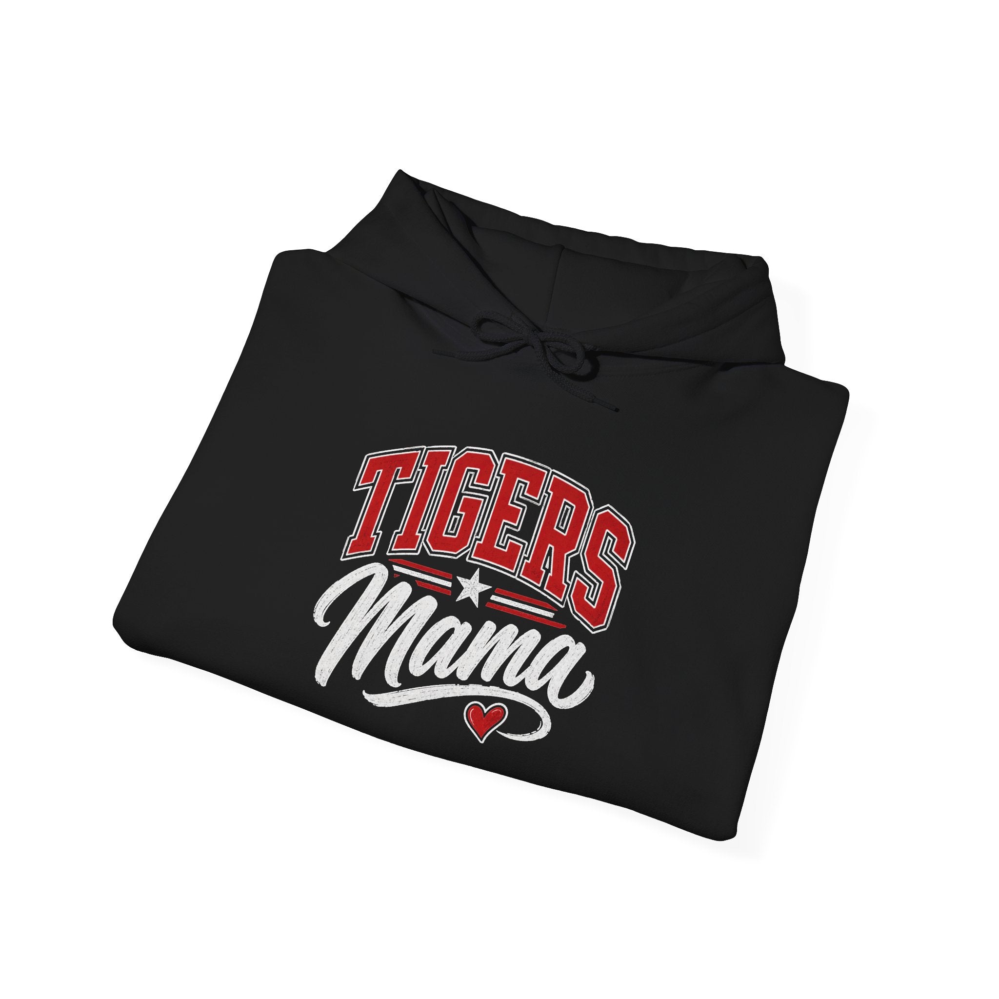 Tigers Mama Hoodie/ Vintage Script Game Day Sweatshirt